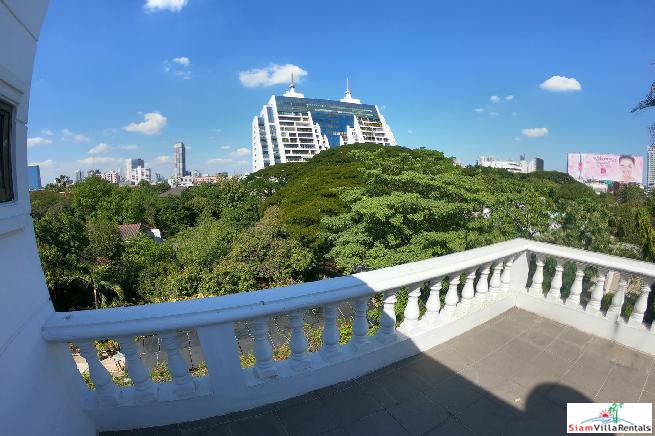 Navin Mansion | Penthouse 3 Bed Duplex at a Boutique Apartment Block of only 8 Units in Tropical Grounds at Yan Nawa - Pets Allowed