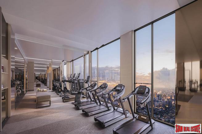 New Ultra Luxury High-Rise on Sukhumvit Road close to BTS Ekkamai - 2 Bed Units